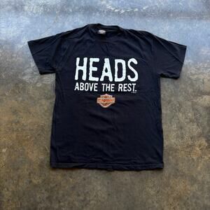 Vintage 90s Heads Above Harley Davidson T-shirt
